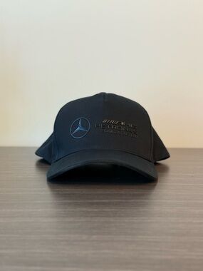 Mercedes AMG Petronas Formula One Team | Racer Cap All Black Snapback